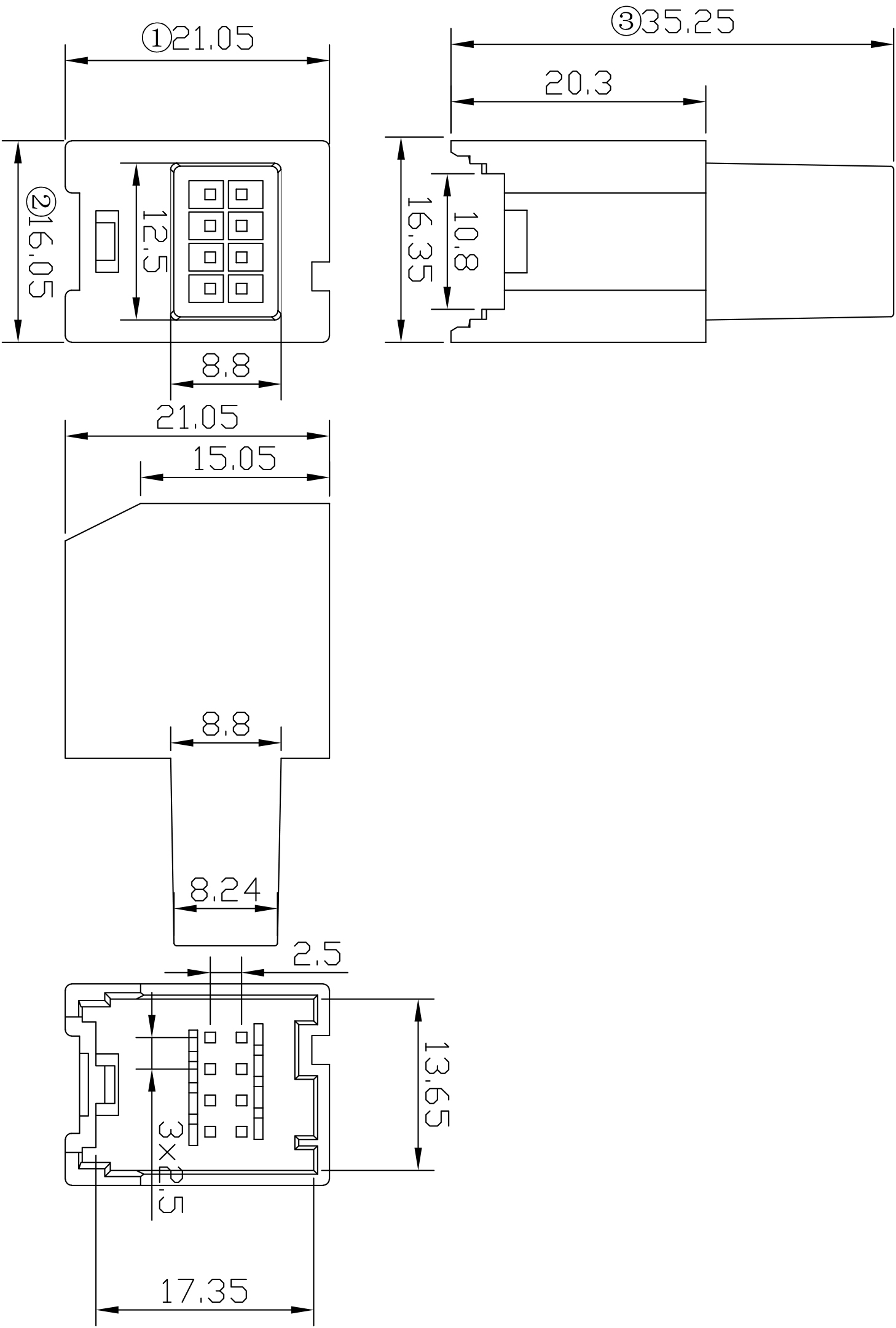 君威8P母殼 Model (1).jpg